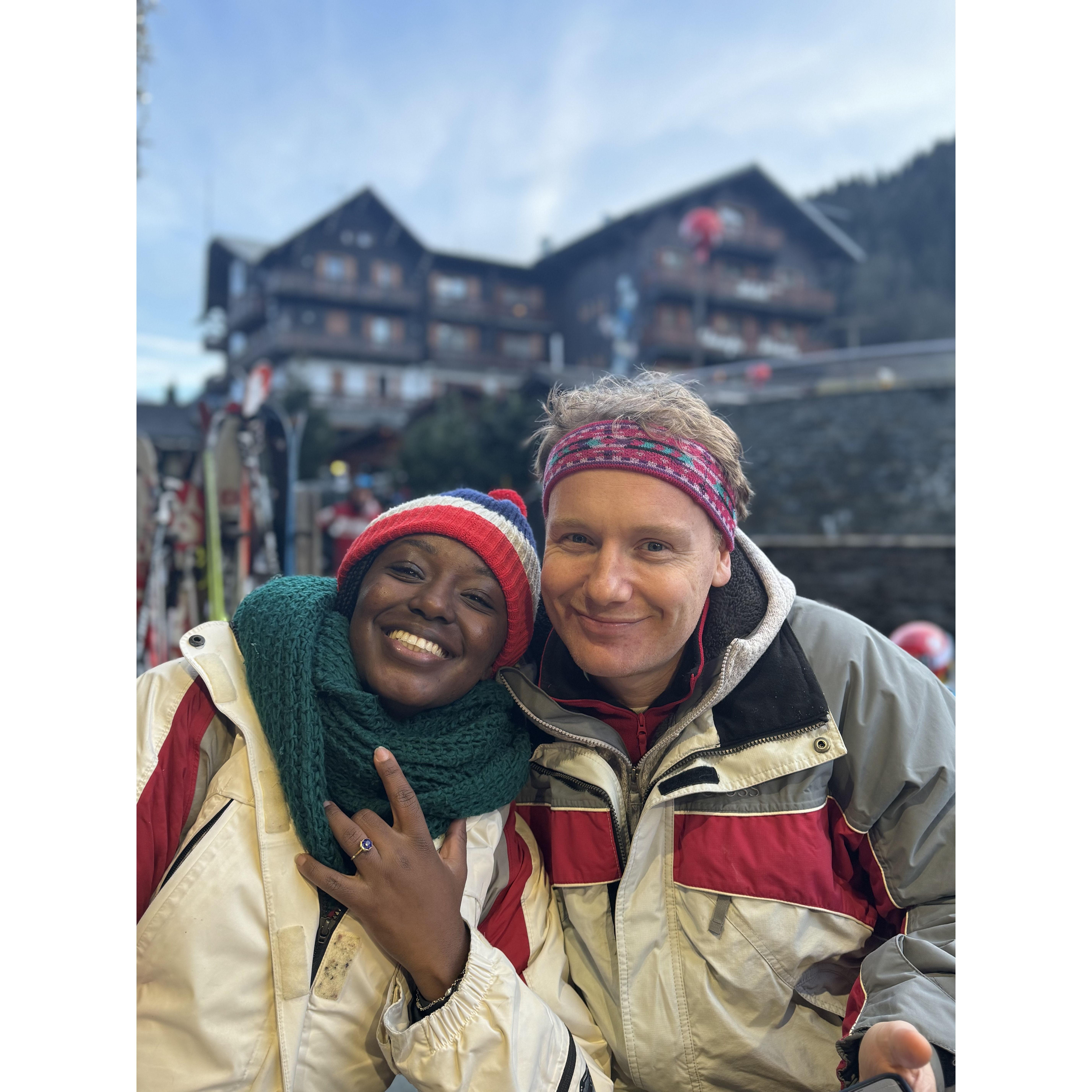Skiing in Morzine, 2023