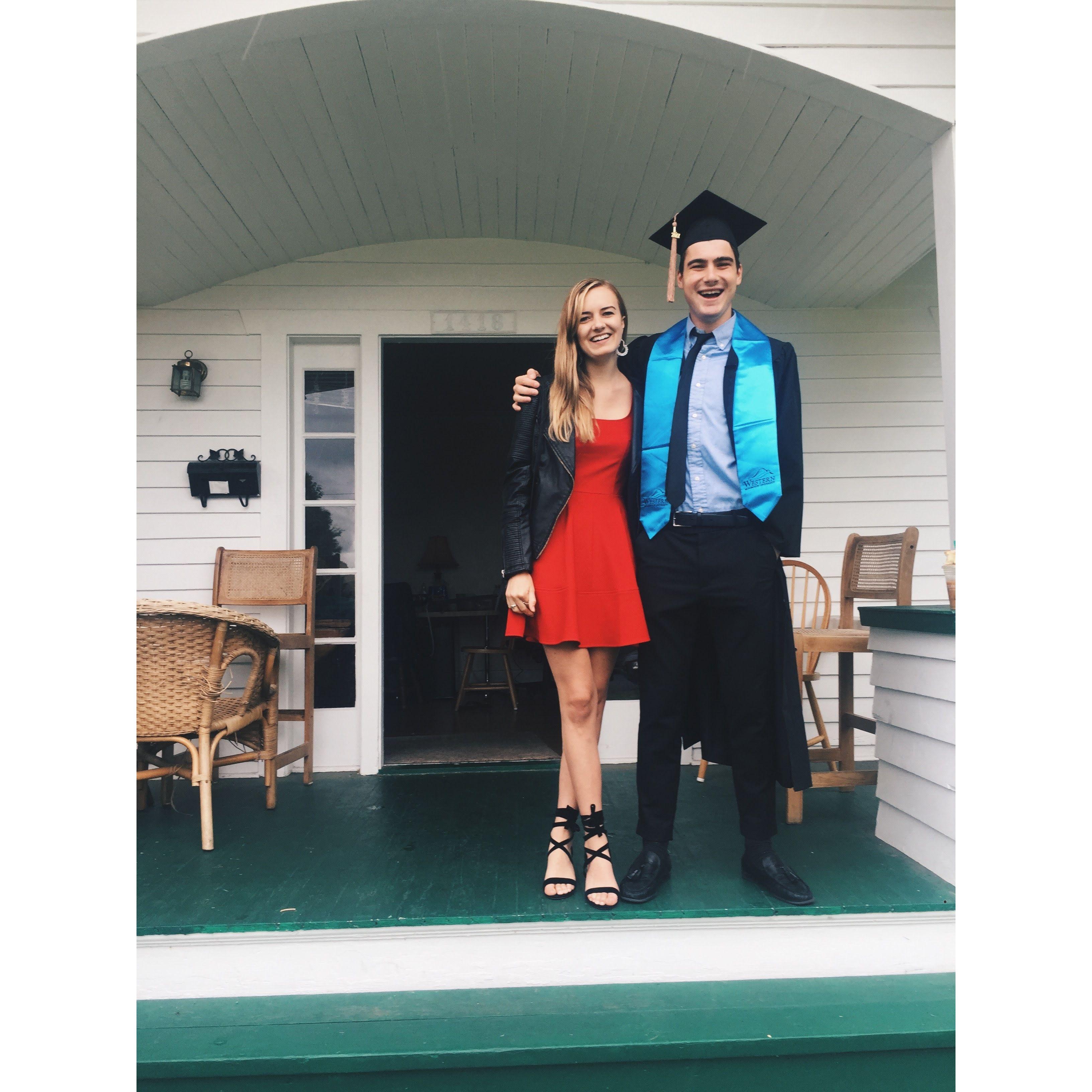 Jakes graduation in 2017!