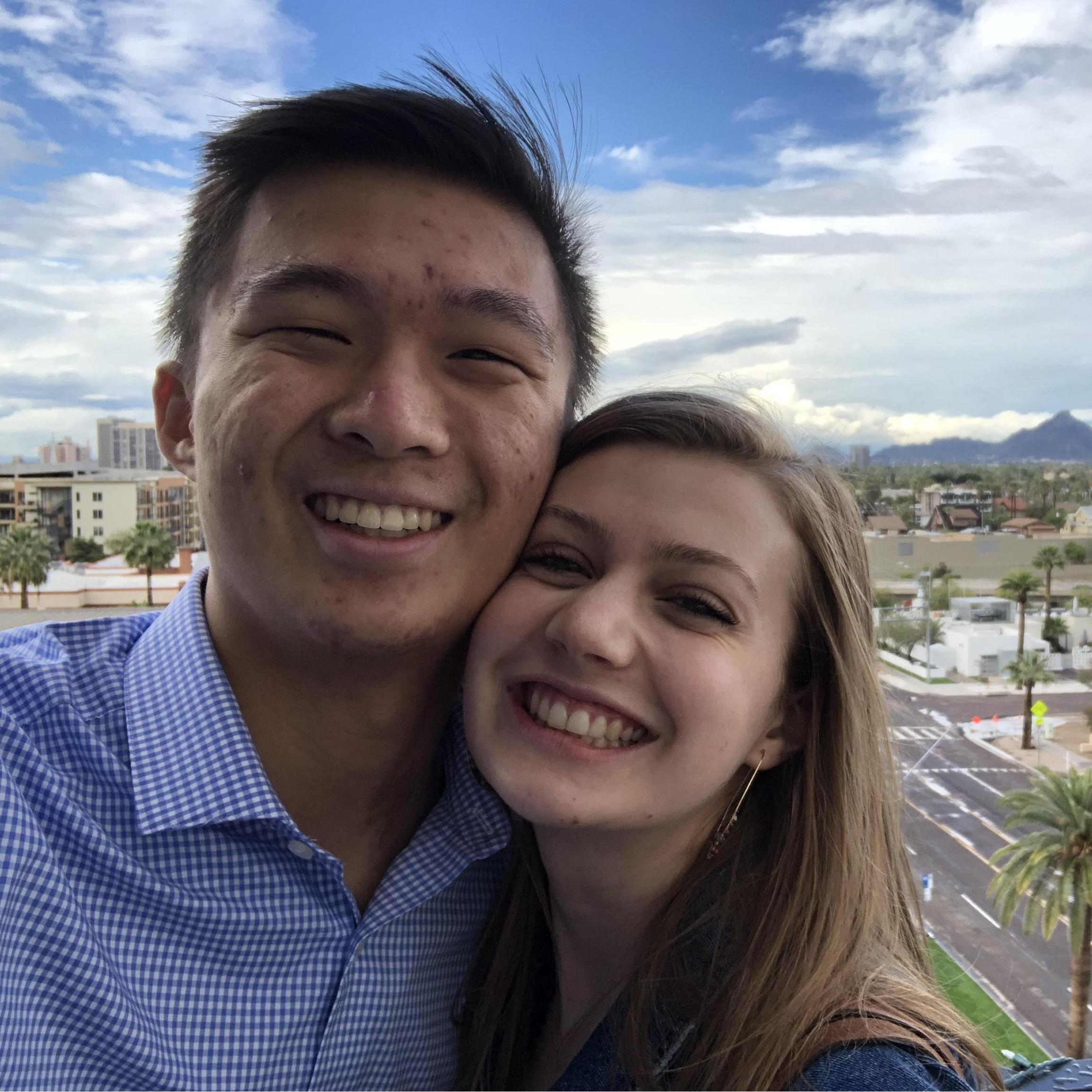 Lindsay's first trip to Arizona!