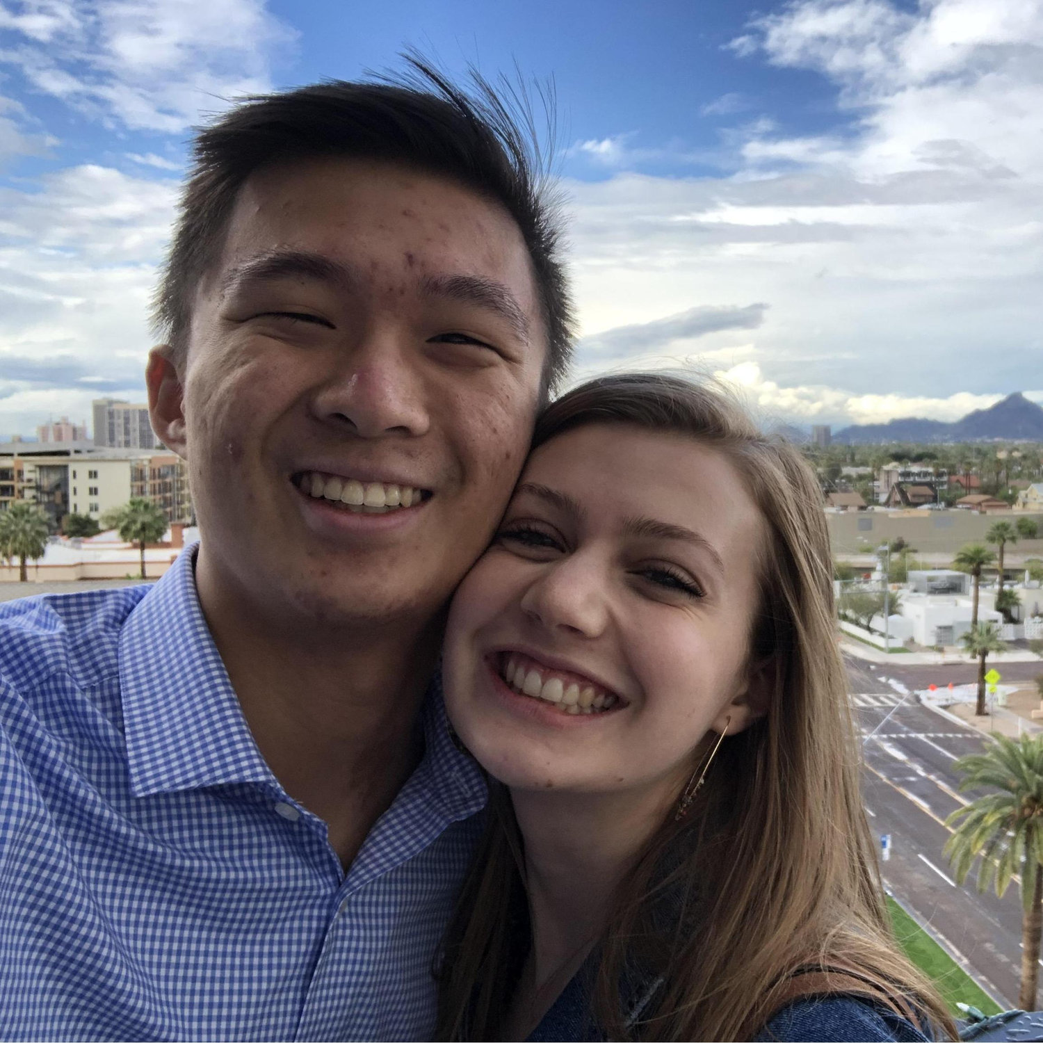 Lindsay's first trip to Arizona!