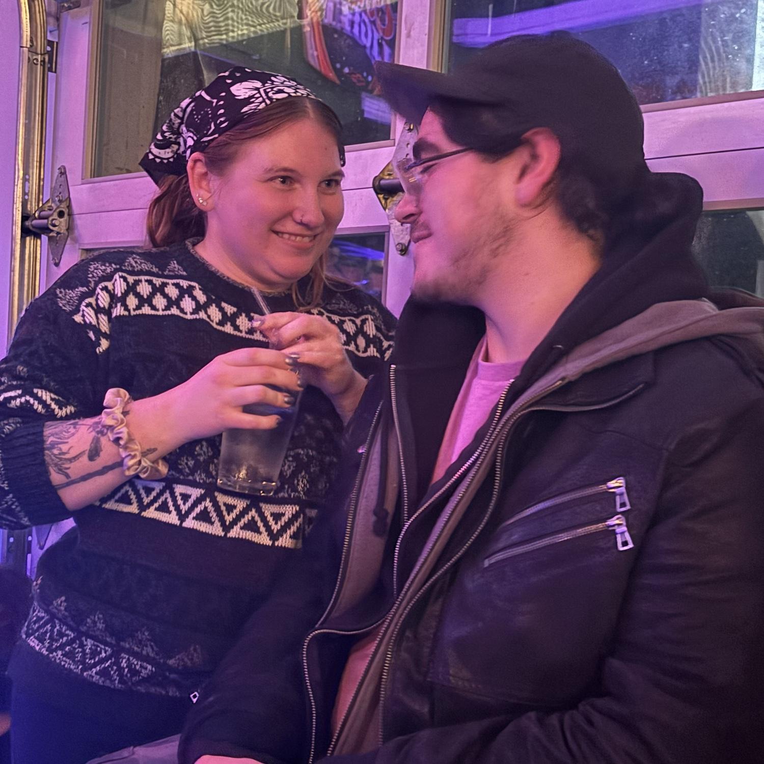 “Awe look at the way you’re looking at him,” said Ange, Jan 2025