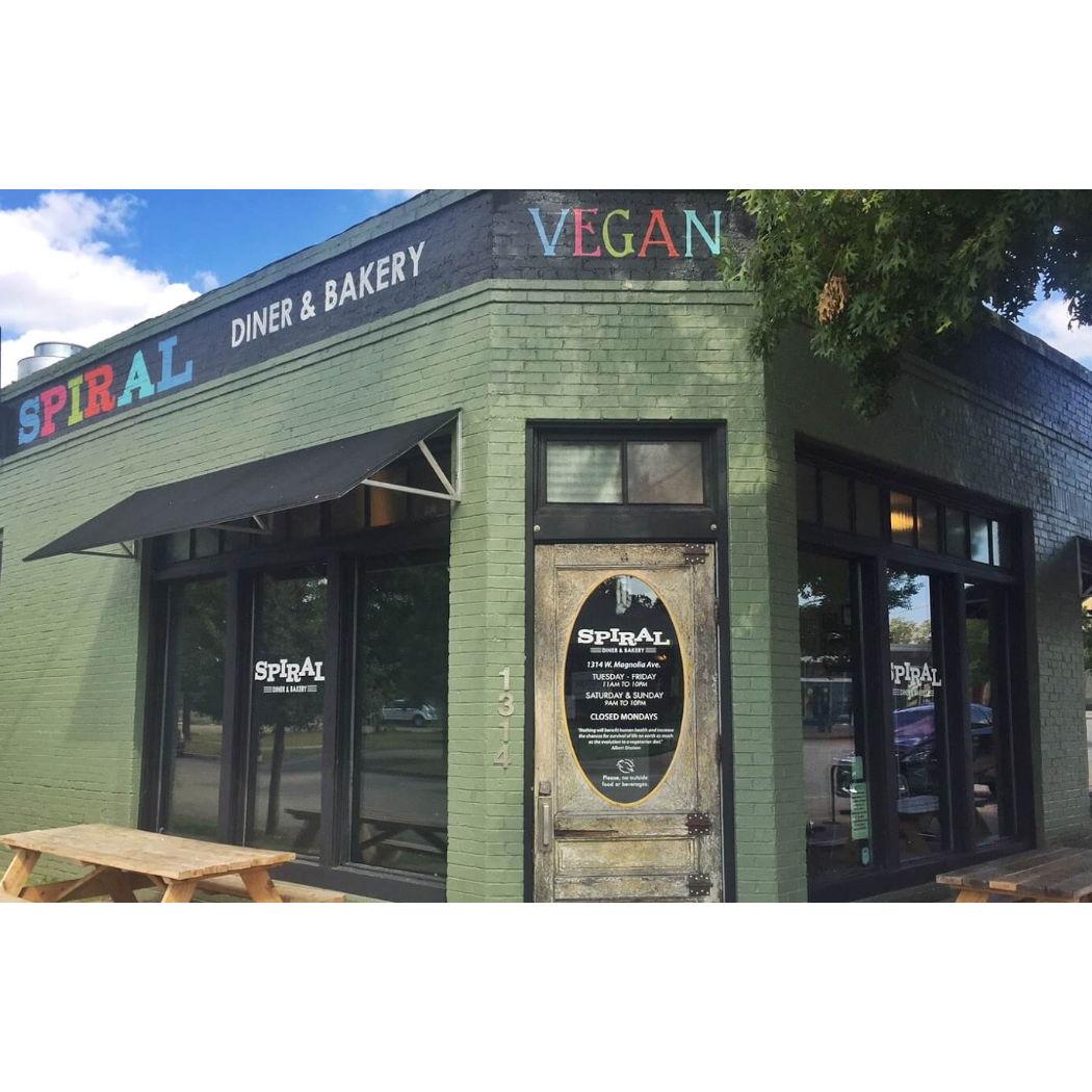 Spiral Diner, Vegan comfort food located in Downtown Fort Worth
1314 W Magnolia Ave, Fort Worth, TX 76104