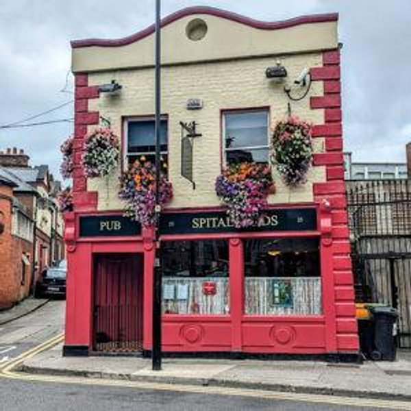 Dinner at Spitalfields during our Ireland Trip