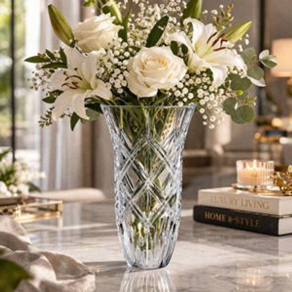 Marquis by Waterford Lacey Vase, 9"