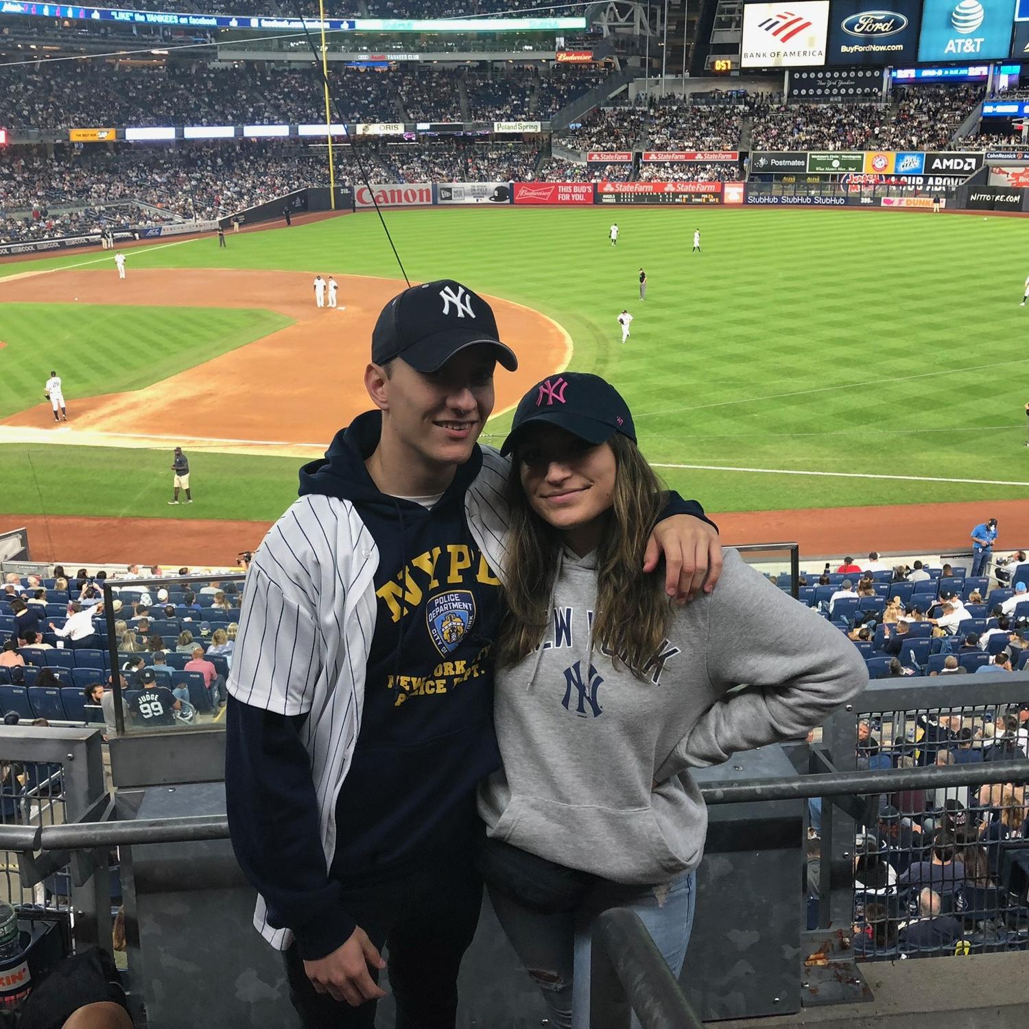 First Yankees Game! September 17th, 2019