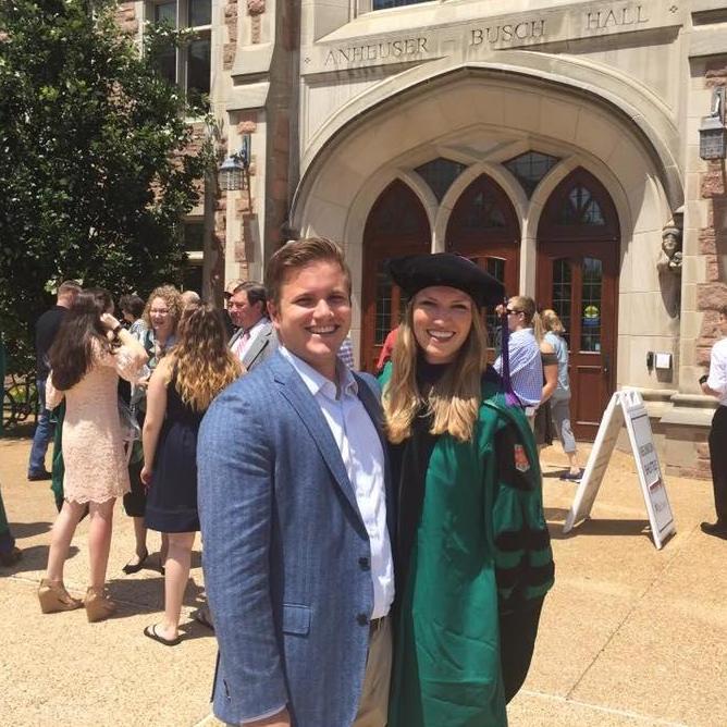 Lauren's graduation from Washington University in St. Louis School of Law, May 2017