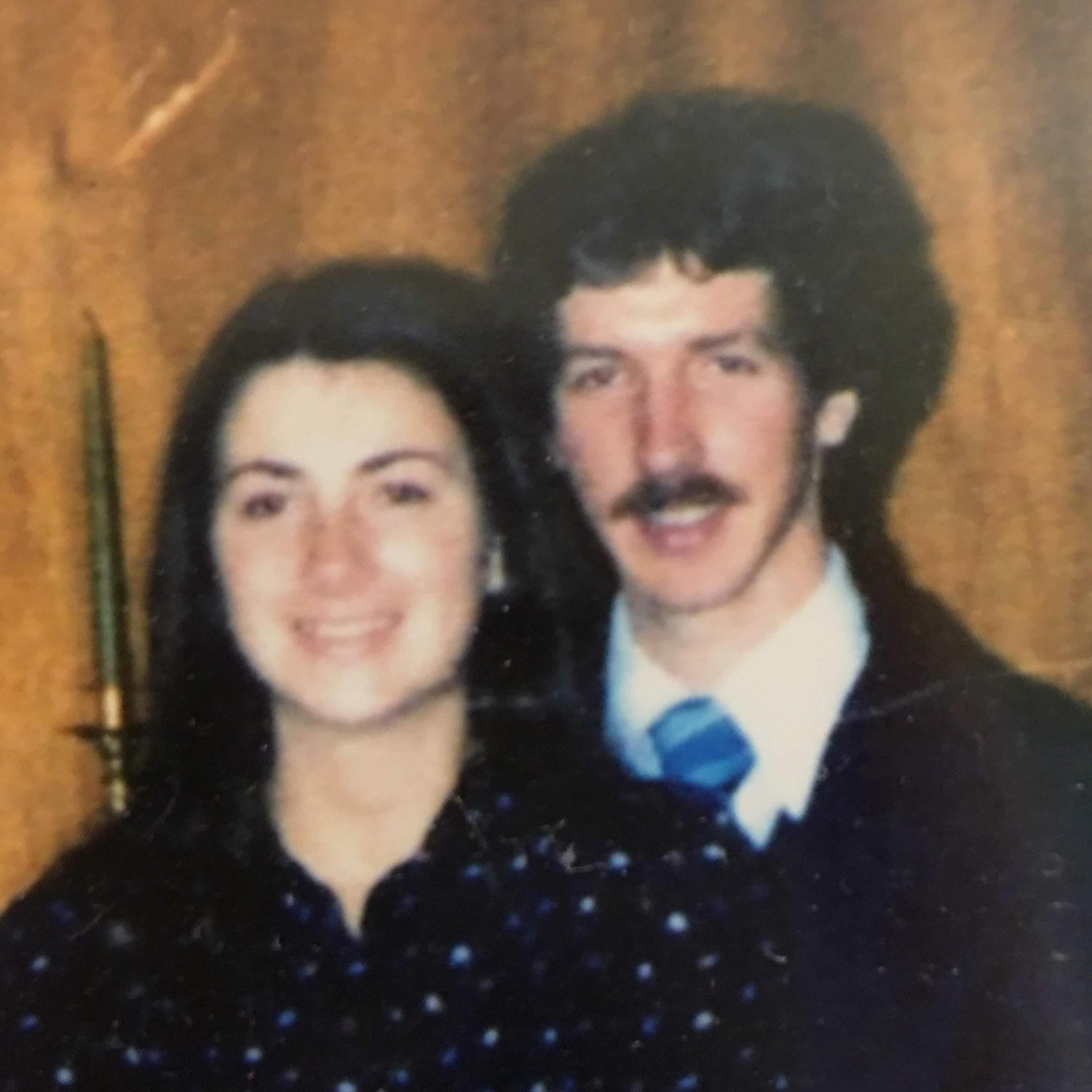 Dr & Mrs Roy. Moment of silence for that mustache.