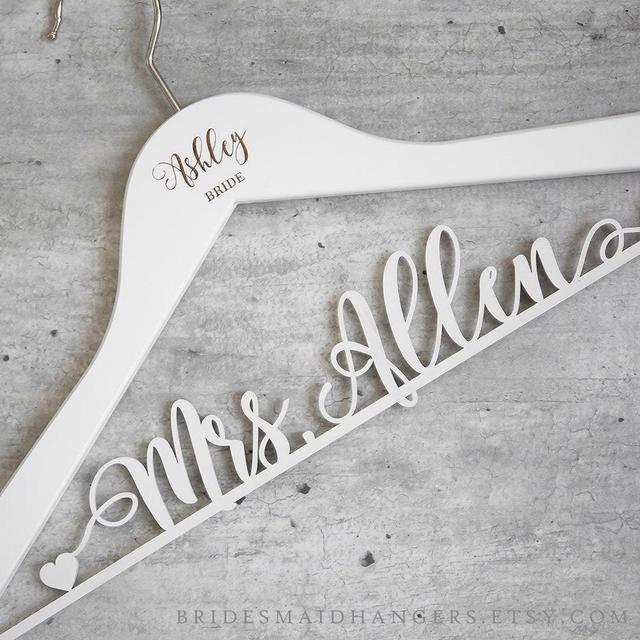 Bride Hanger, Bridal Hanger, Wedding...