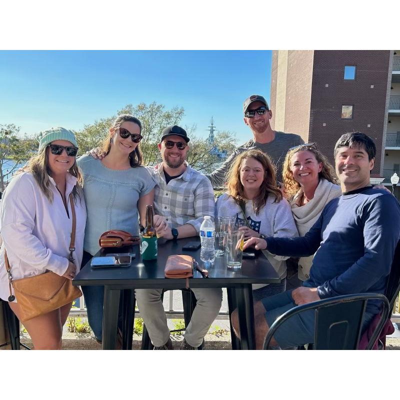 Post engagement celebration with Fraaaands