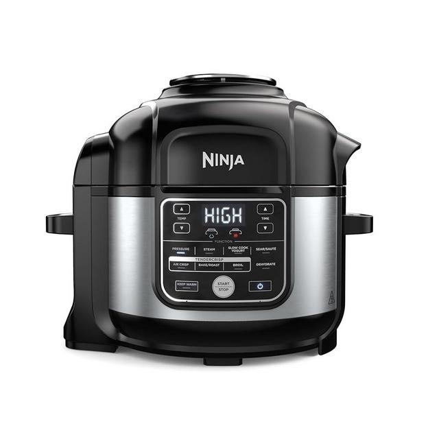 Ninja Foodi 10 in 1, 6.5 Quart Pro Pressure Cooker Air Fryer Multicooker, Precise Heating, Stainless (OS300)