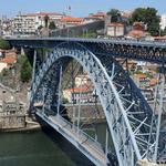 Cross the Dom Luís I Bridge