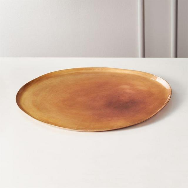 Sunset Bronze Serving Platter