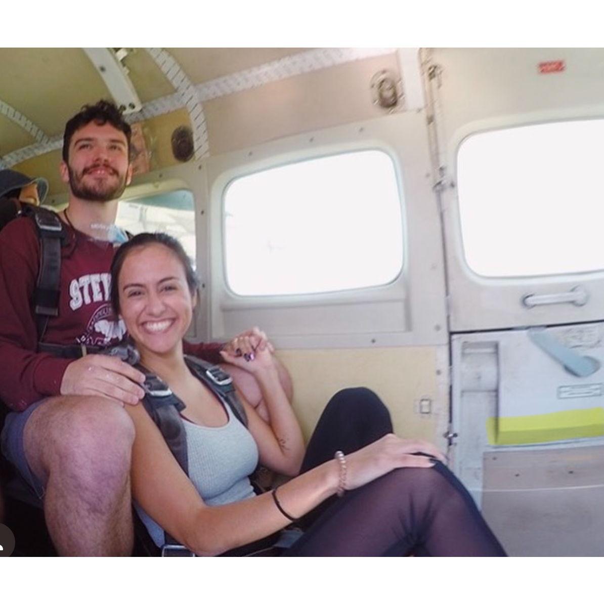 When we went skydiving! 2021