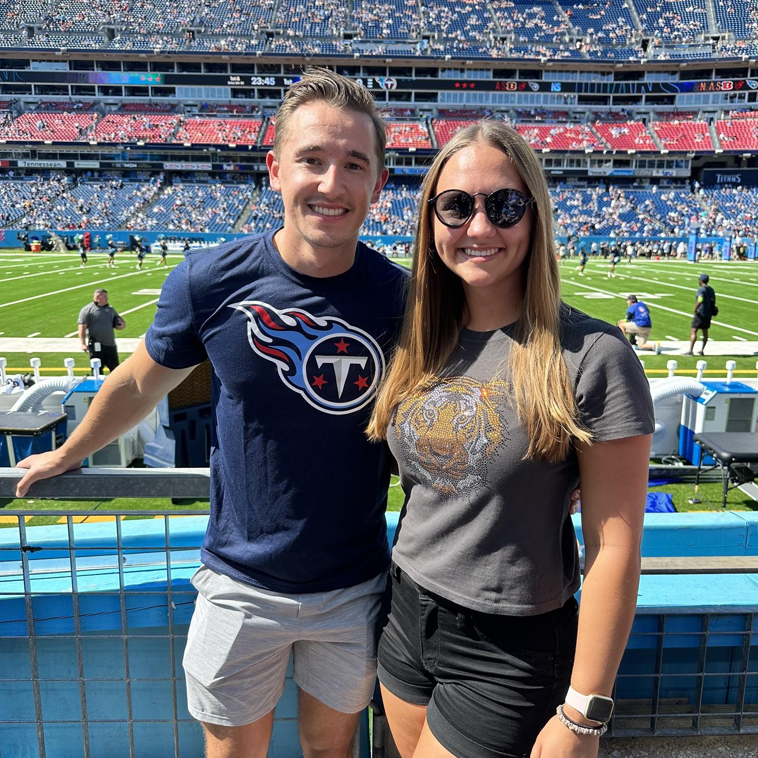 Bengals vs Titans game year 2!