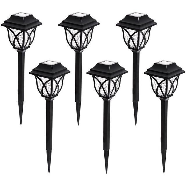 Portfolio 6-Light Black 0.5-Watt LED Path Light Kit