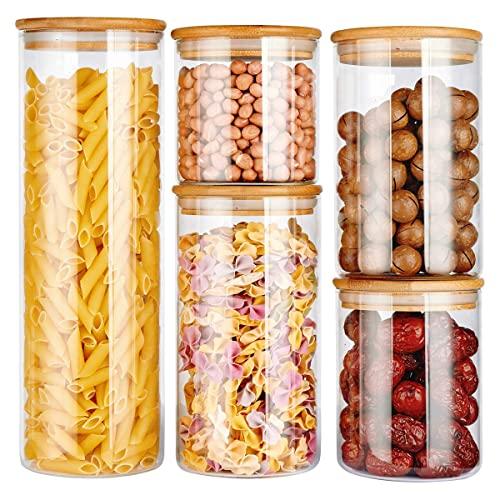 Extra Large Food Storage Containers 6.5L/220Oz 4PCS with Lids Airtight for  Flour