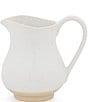 Southern LivingSimplicity Collection White and Natural Speckled Pitcher