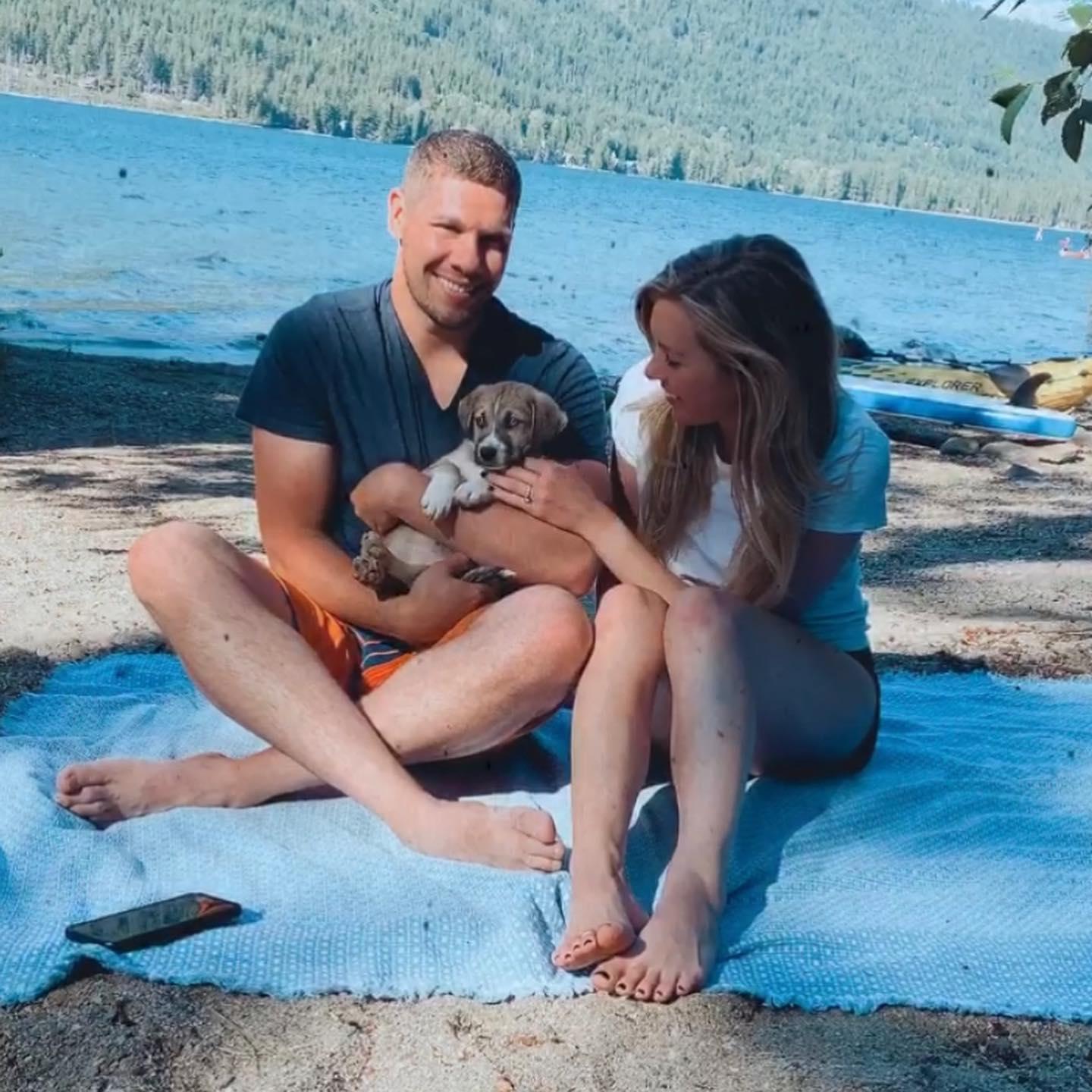 The weekend we got our #postponementpuppy Nella (July 2020)