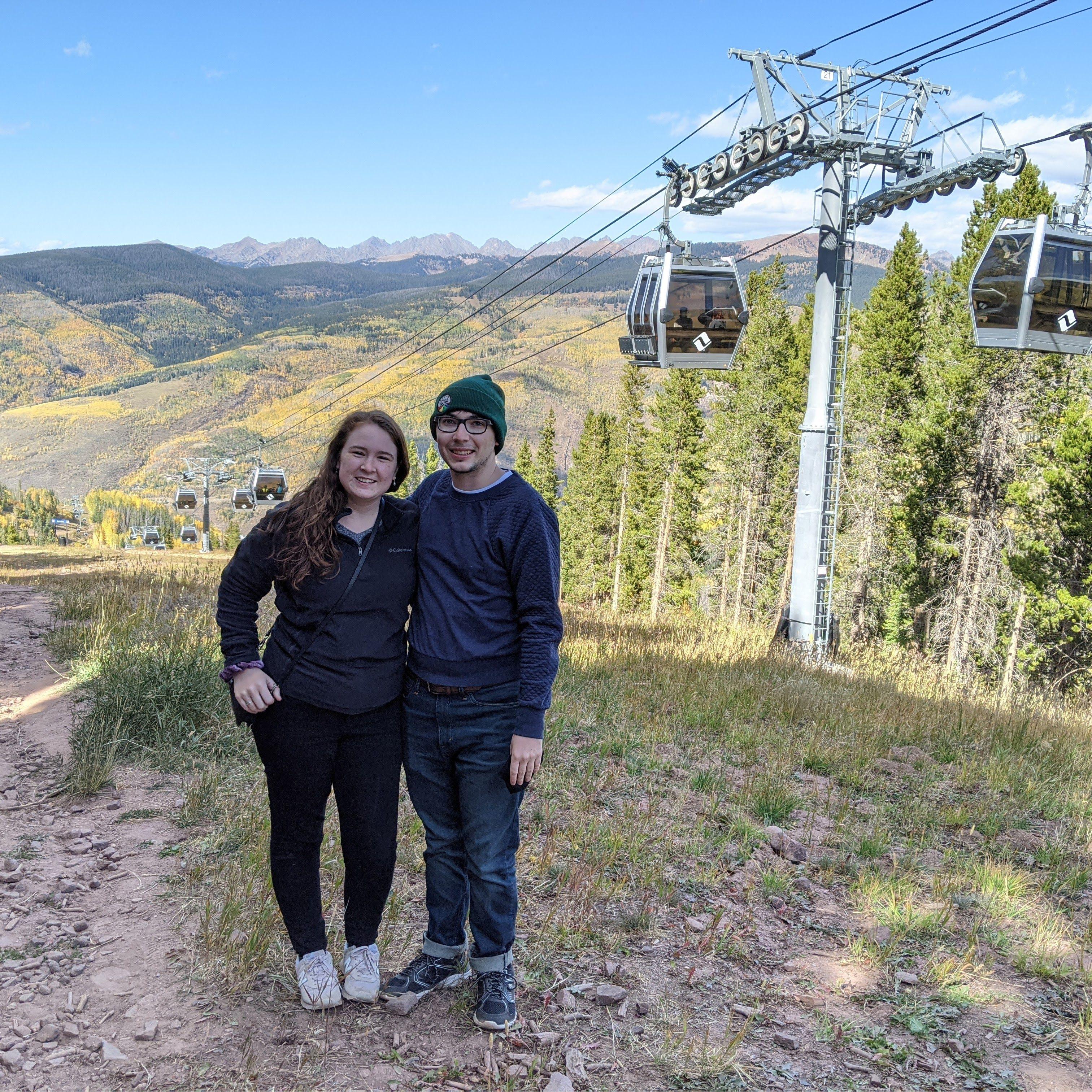 At 23, visiting Breckenridge in the fall