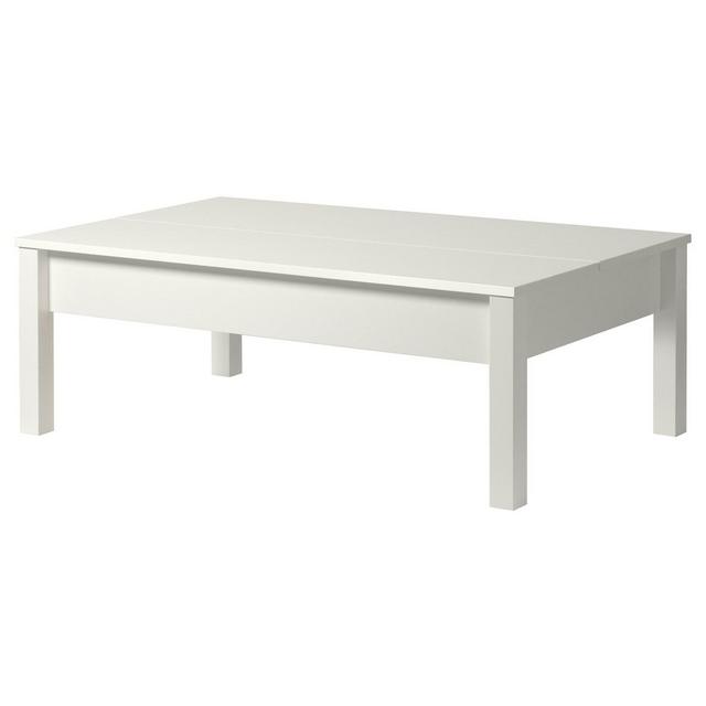 TRULSTORP                              Coffee table, white, 45 1/4x27 1/2 "
