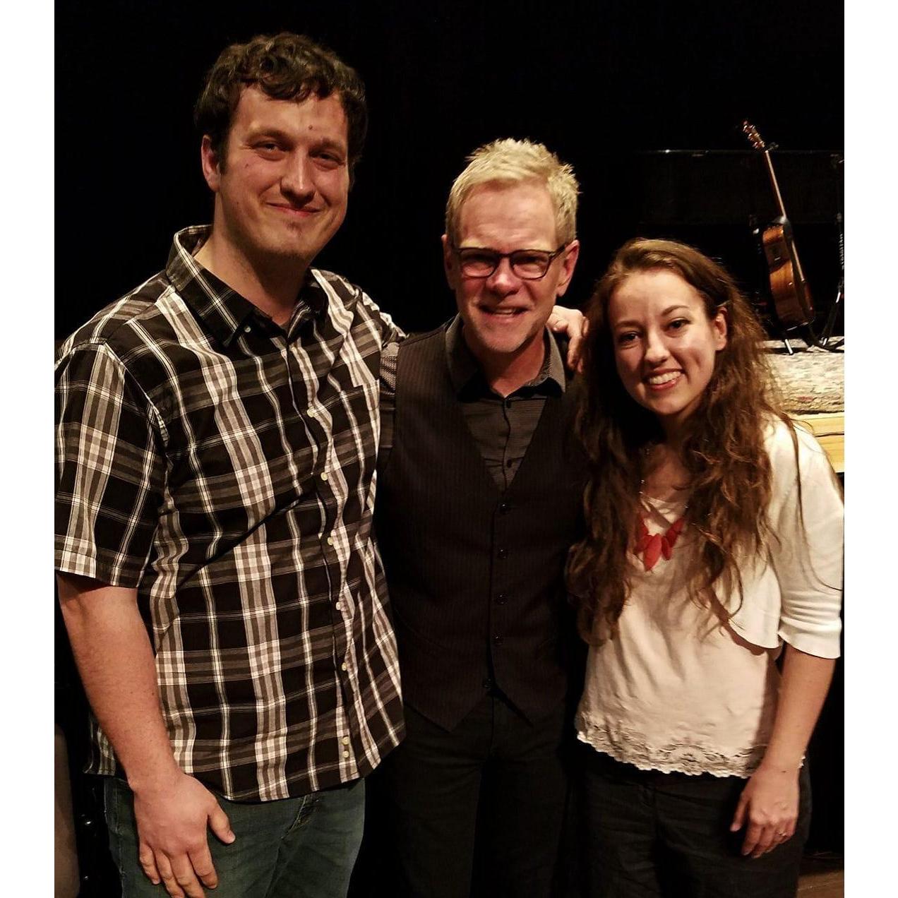Meet and greet with one of Ben's favorite musicians, Steven Curtis Chapman!