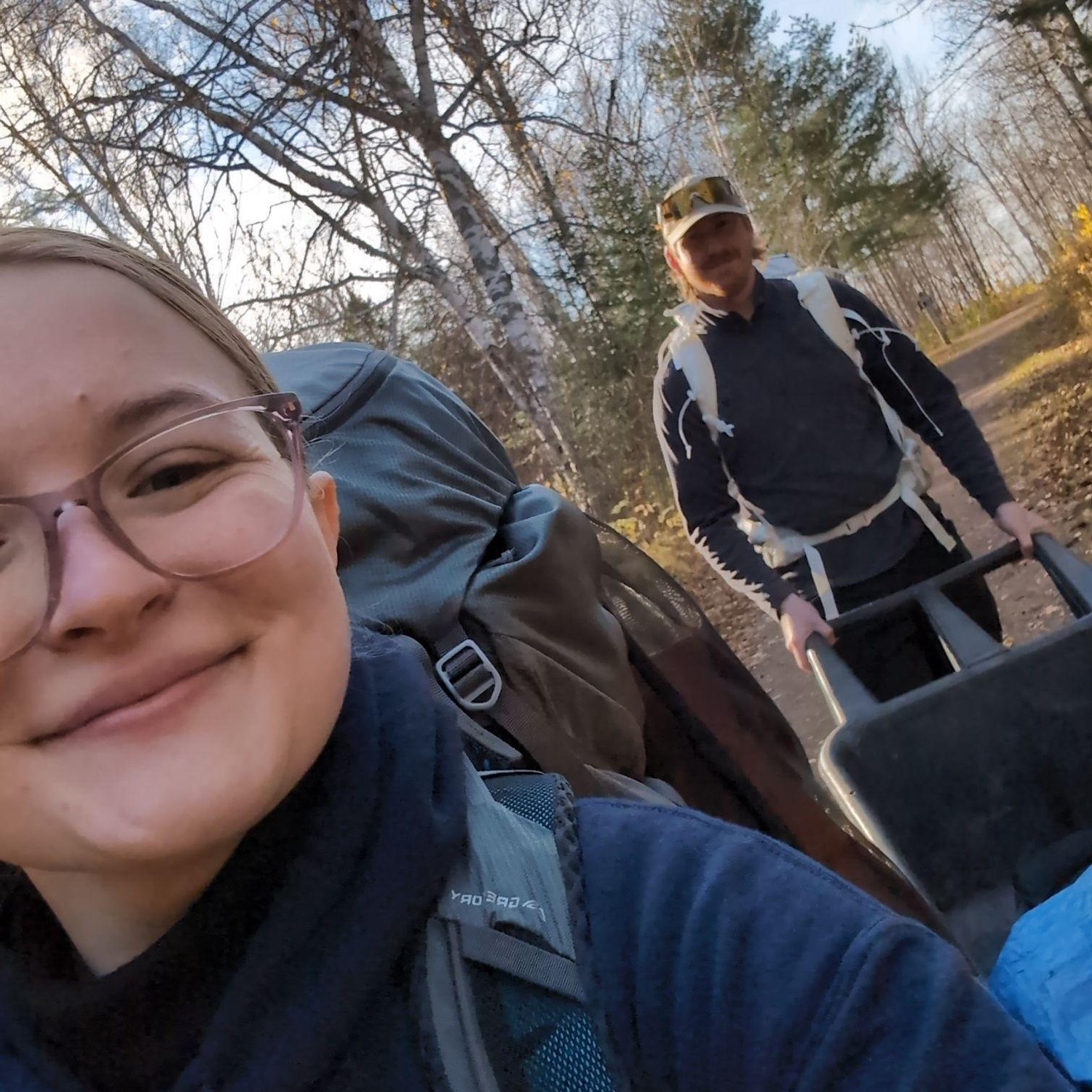 Split Rock Lighthouse State Park cart-in camping