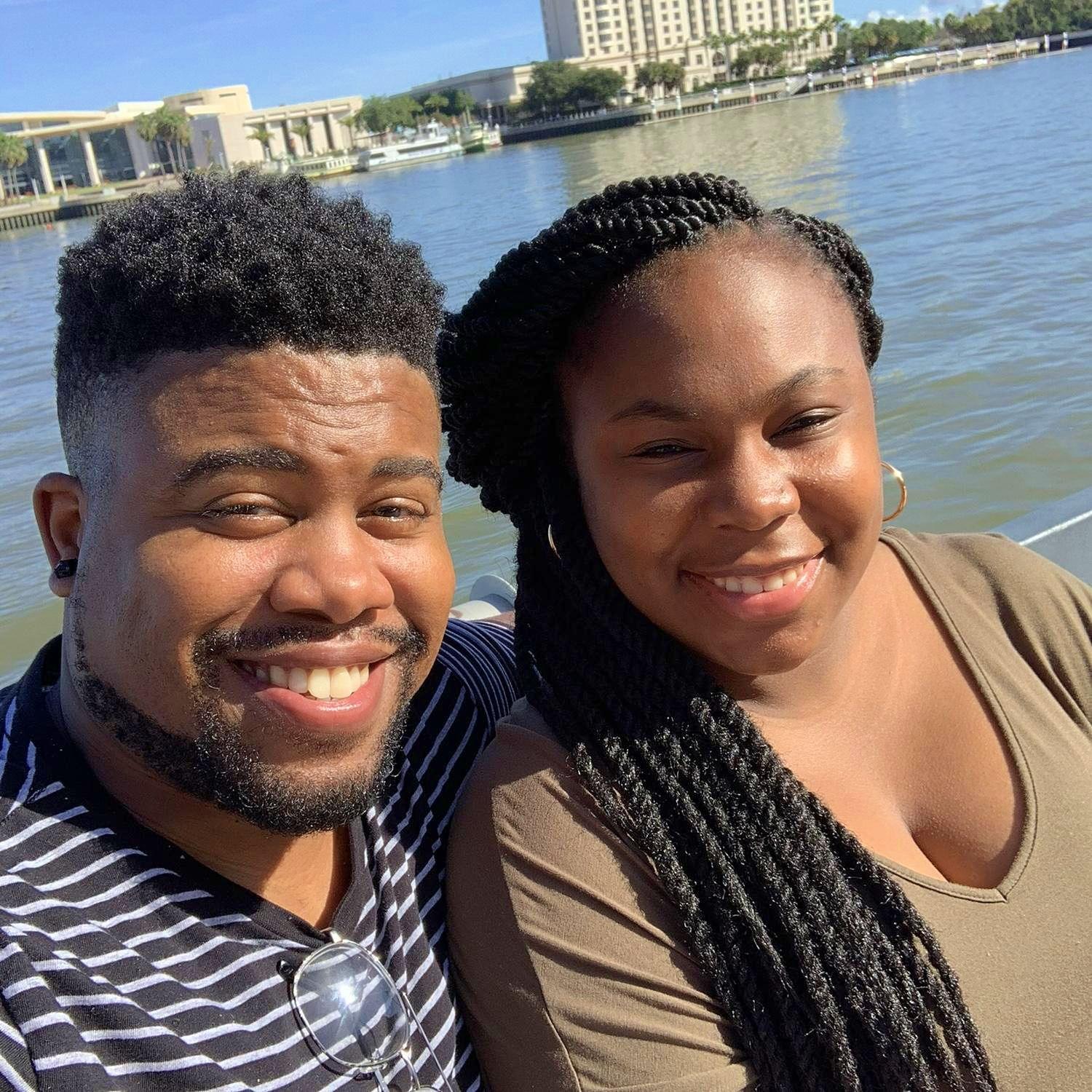 Jacksonville memories—sun, sand, and my person.