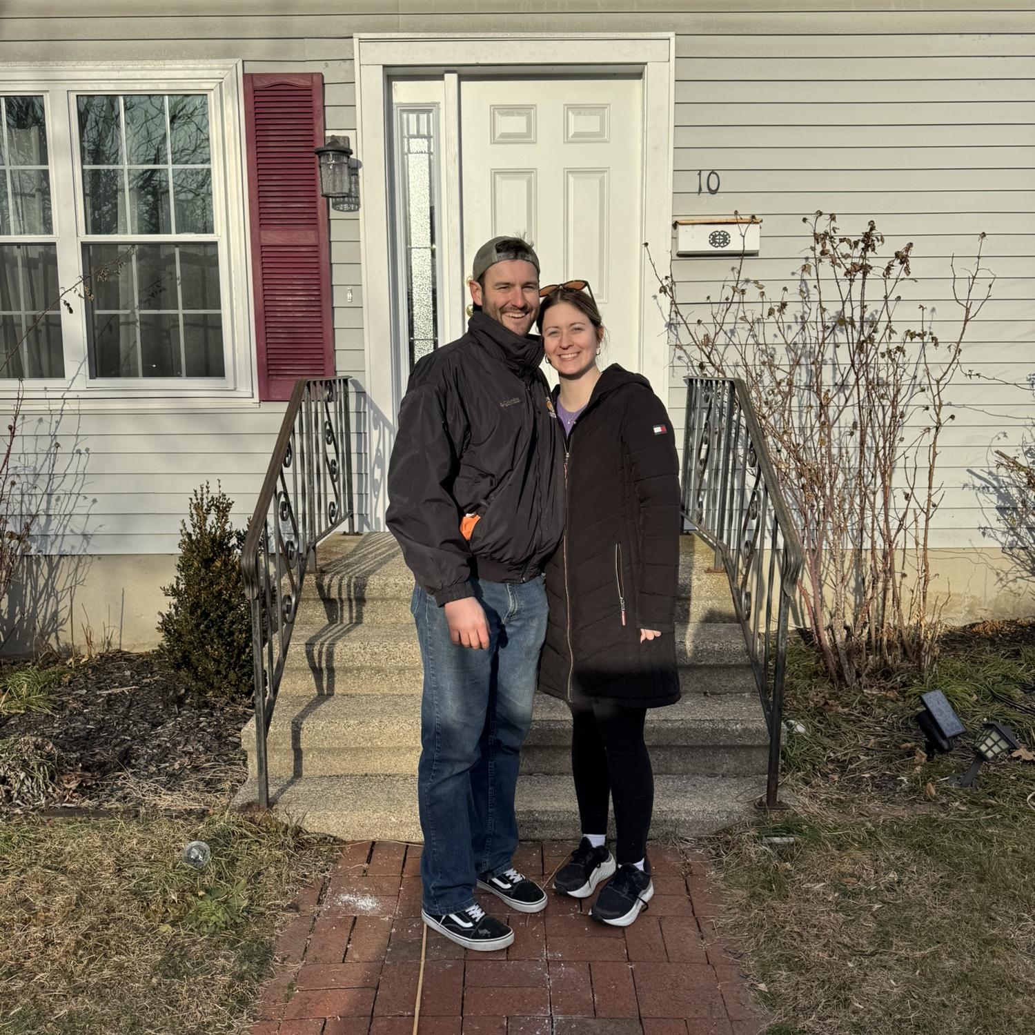 Our first apartment together!