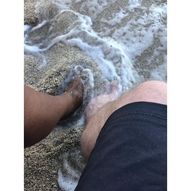 Dipping our toe in forever in Hawaii