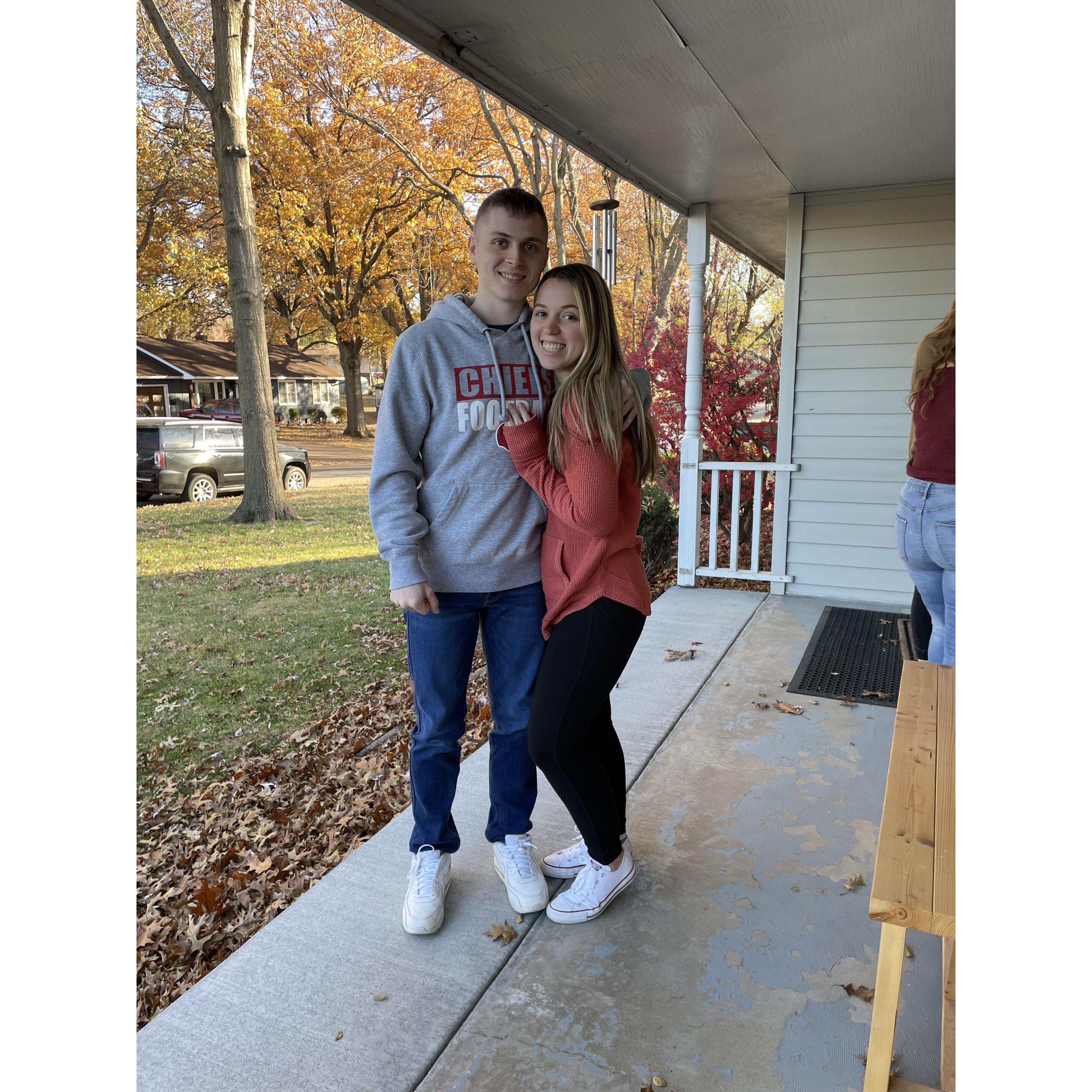 Our first Thanksgiving