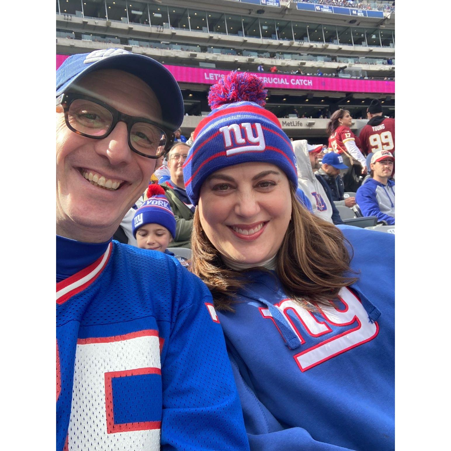 We're a Giants family.