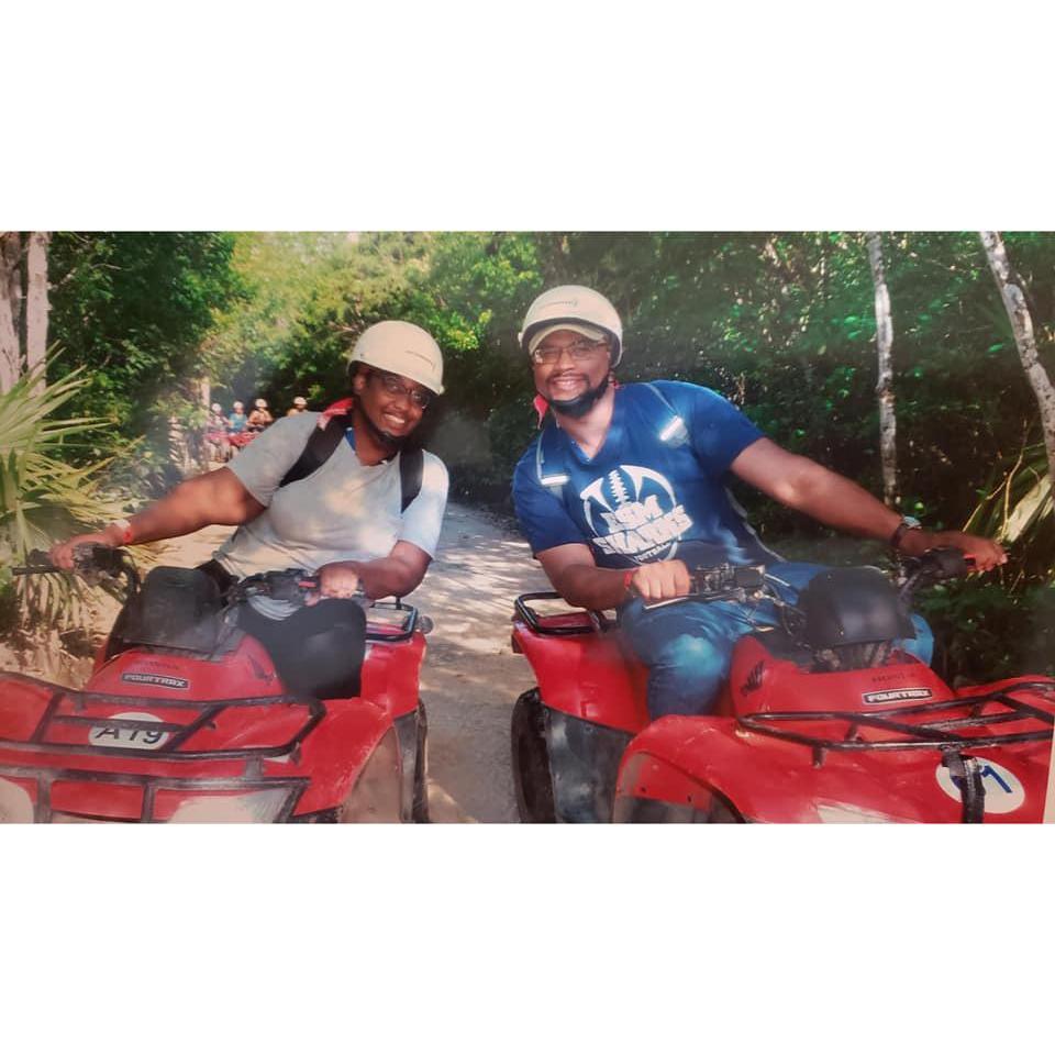 Our first cruise together. We had a blast! So many fun excursions.