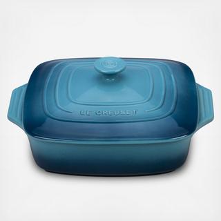 Covered Square Casserole Dish