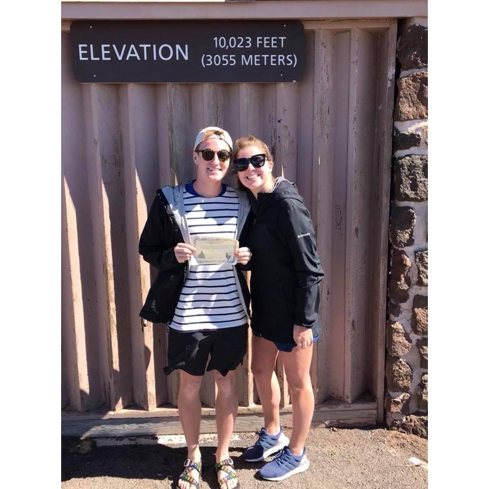 Went to the top of Haleakala in Maui, HI! First trip to the Hawaiian Islands for Chris.