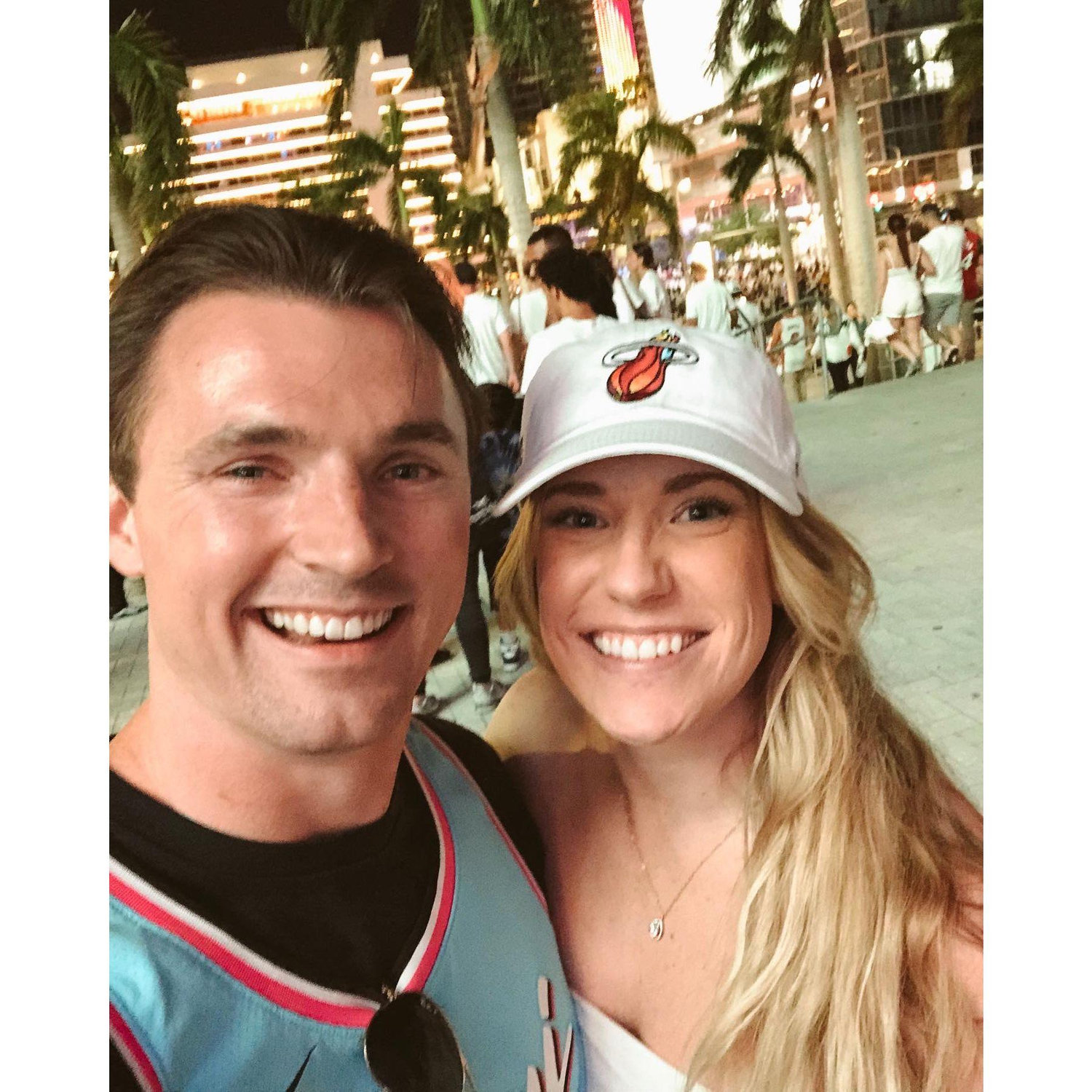 Our first sporting event together!