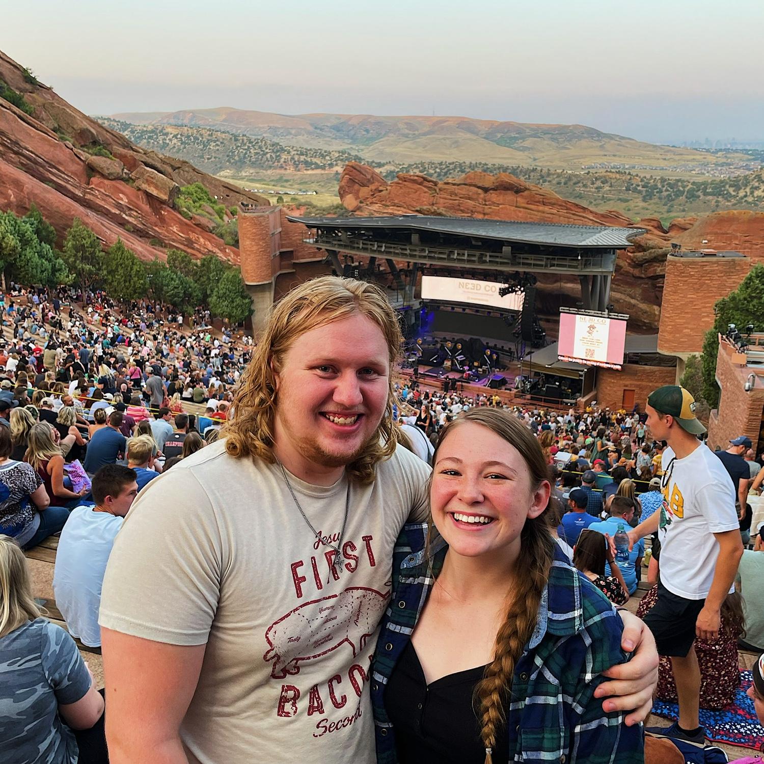 Seeing NeedtoBreathe for the first time, they are our favorite.