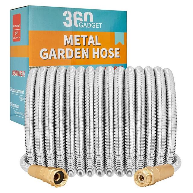 GOFORWILD Garden Hose Holder, Decorative Hose Butler Sturdy Water Hose  Rack, Durable Wall Hose Hanger, Holds 125-Feet of 5/8-Inch Hose, Hose Reel,  Made of Stainless Cast Aluminum, 7007 : : Patio, Lawn