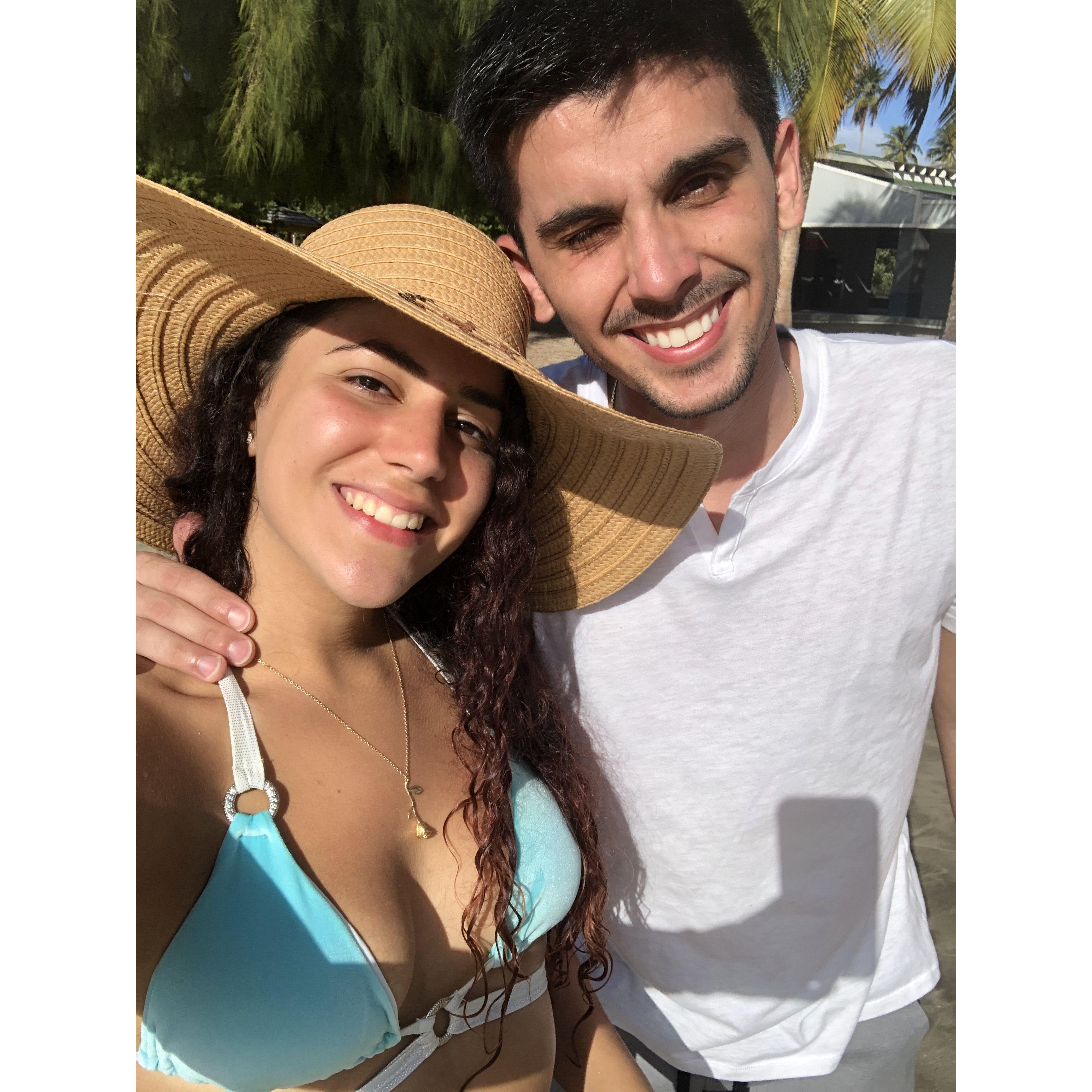 Our first trip together (Puerto Ricooo)!