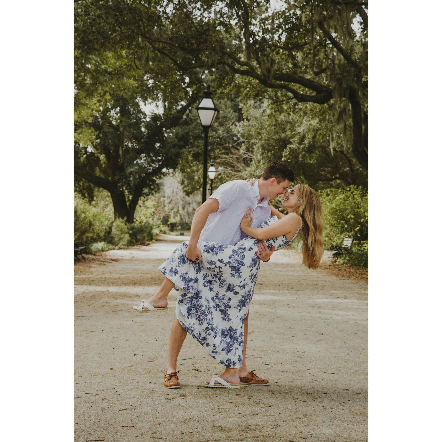 Charleston, SC after Megan said yes!