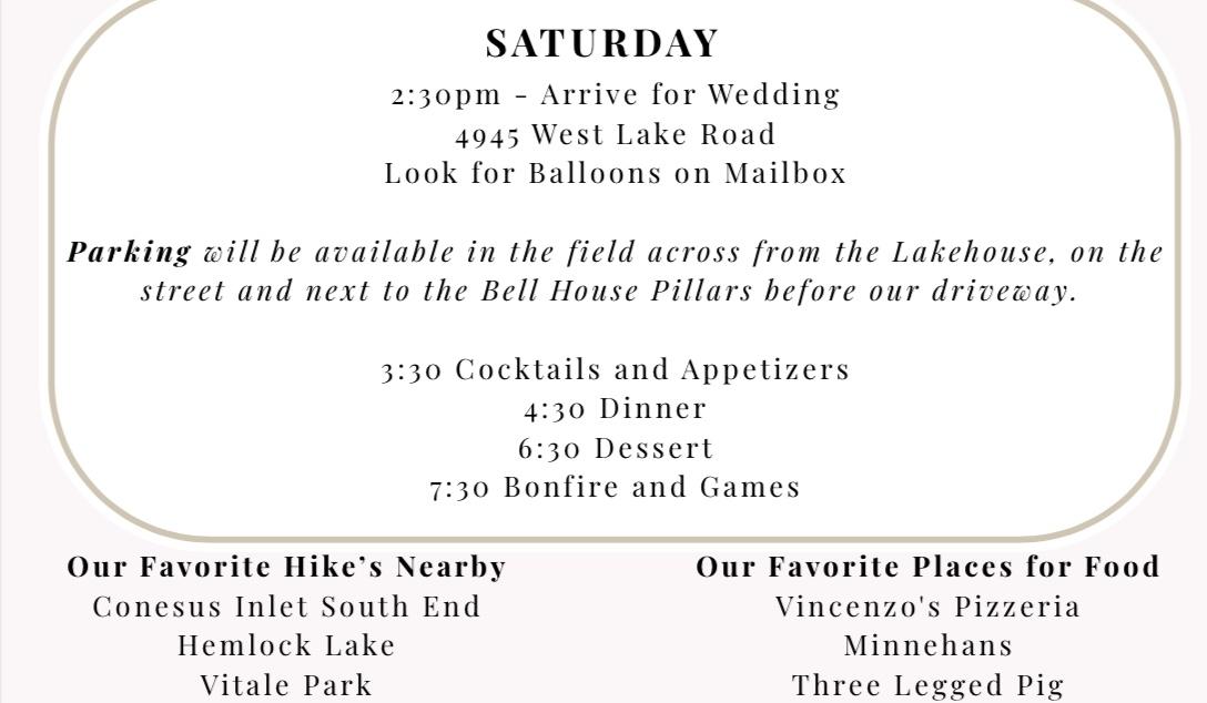 The Wedding Website of Alex Hartnett and Joe Parisse