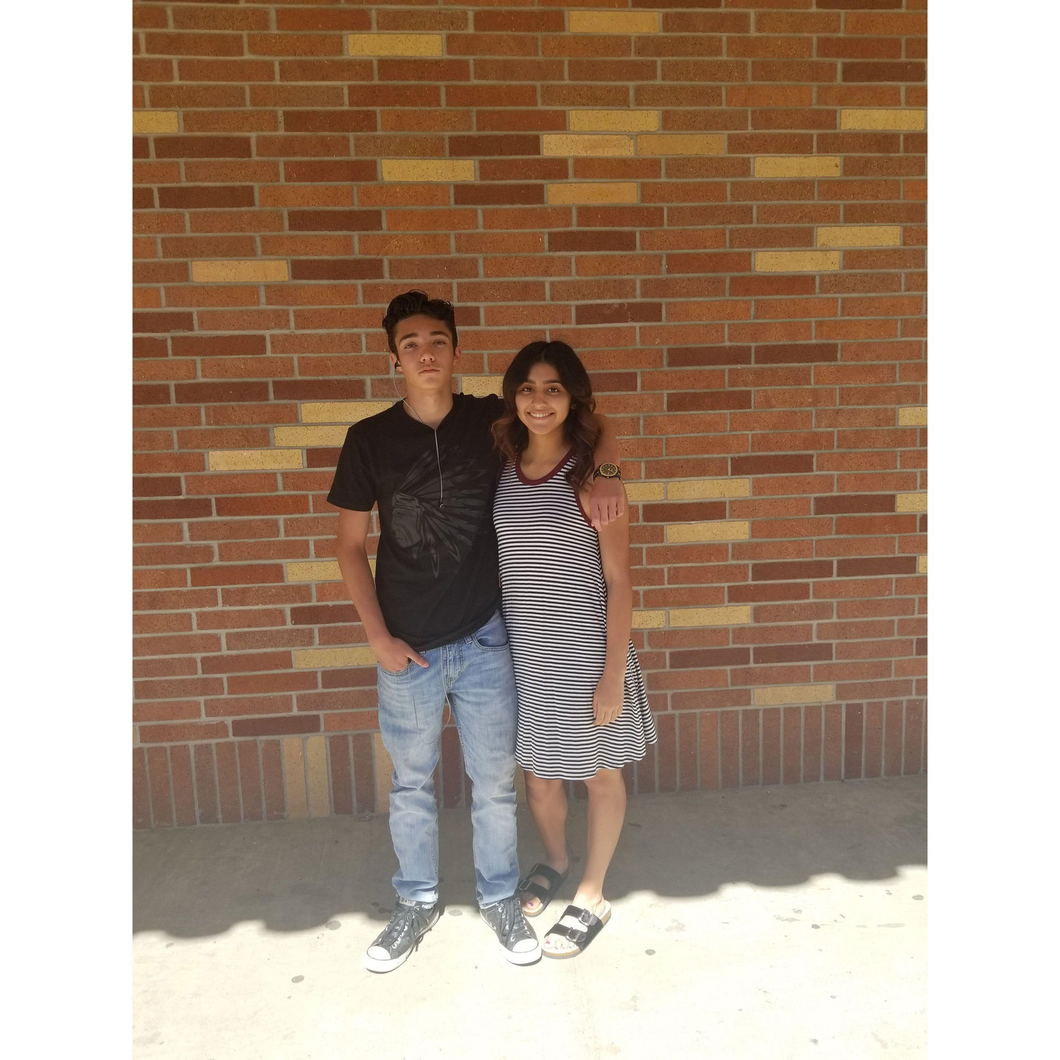 Our first picture together