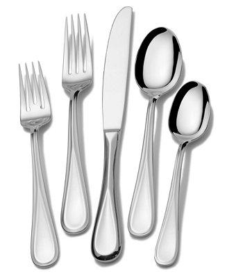 Mikasa Bravo 18/10 Stainless Steel Flatware, 65 Pc Set, Service for 12