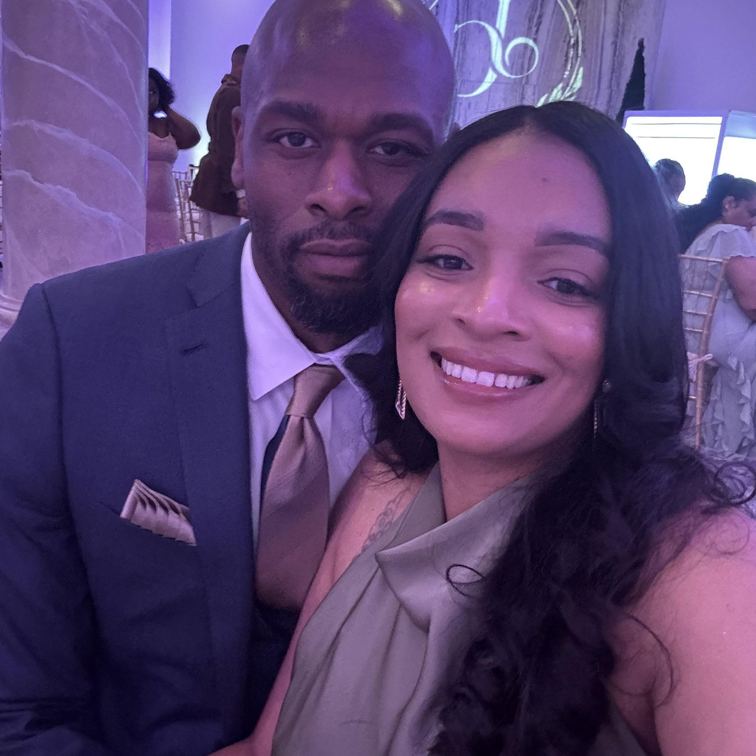 Attending our first wedding together.