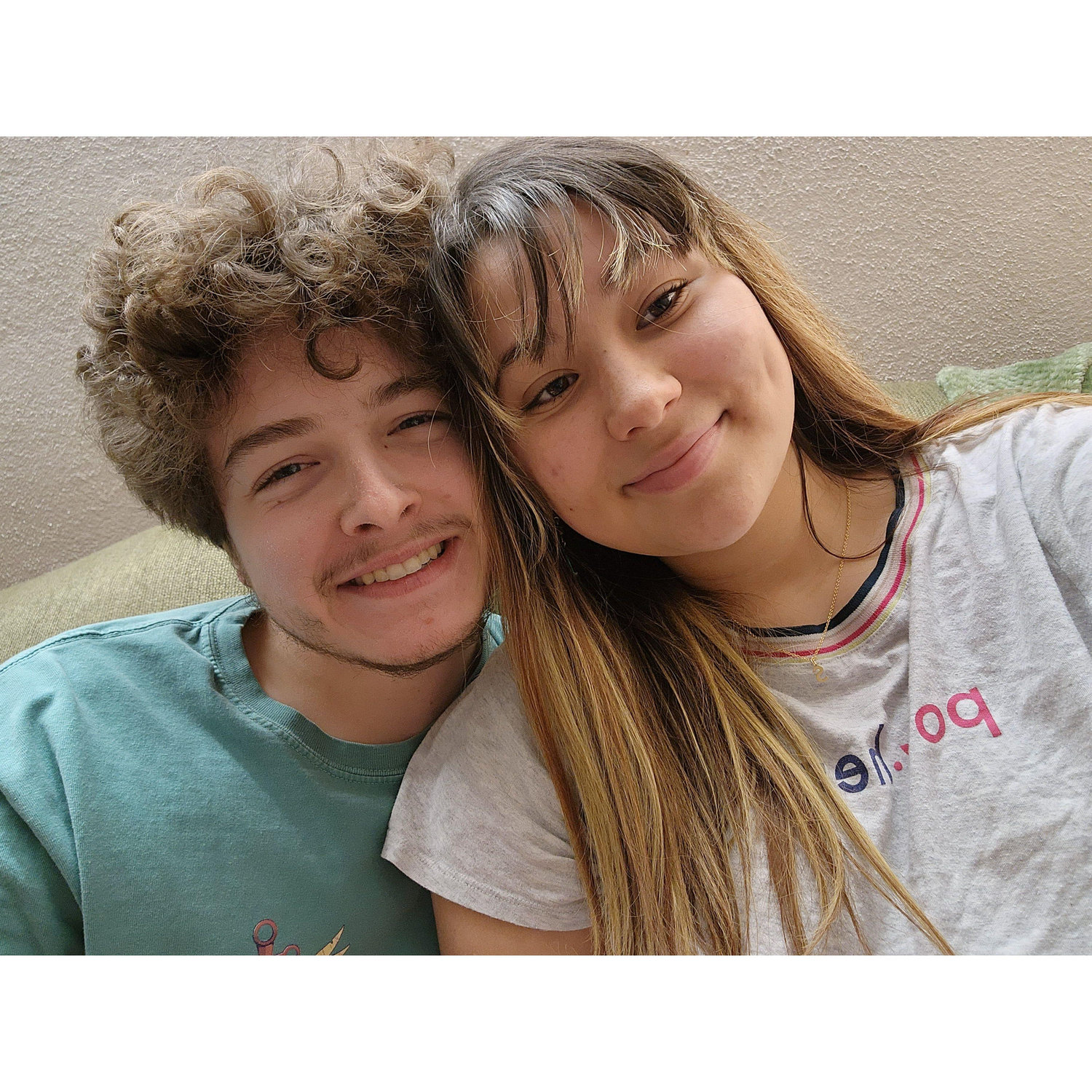 Our one year anniversary photo
