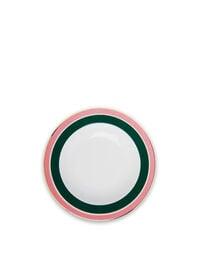 Soup And Dinner Plates Set Rainbow Verde in Porcelain