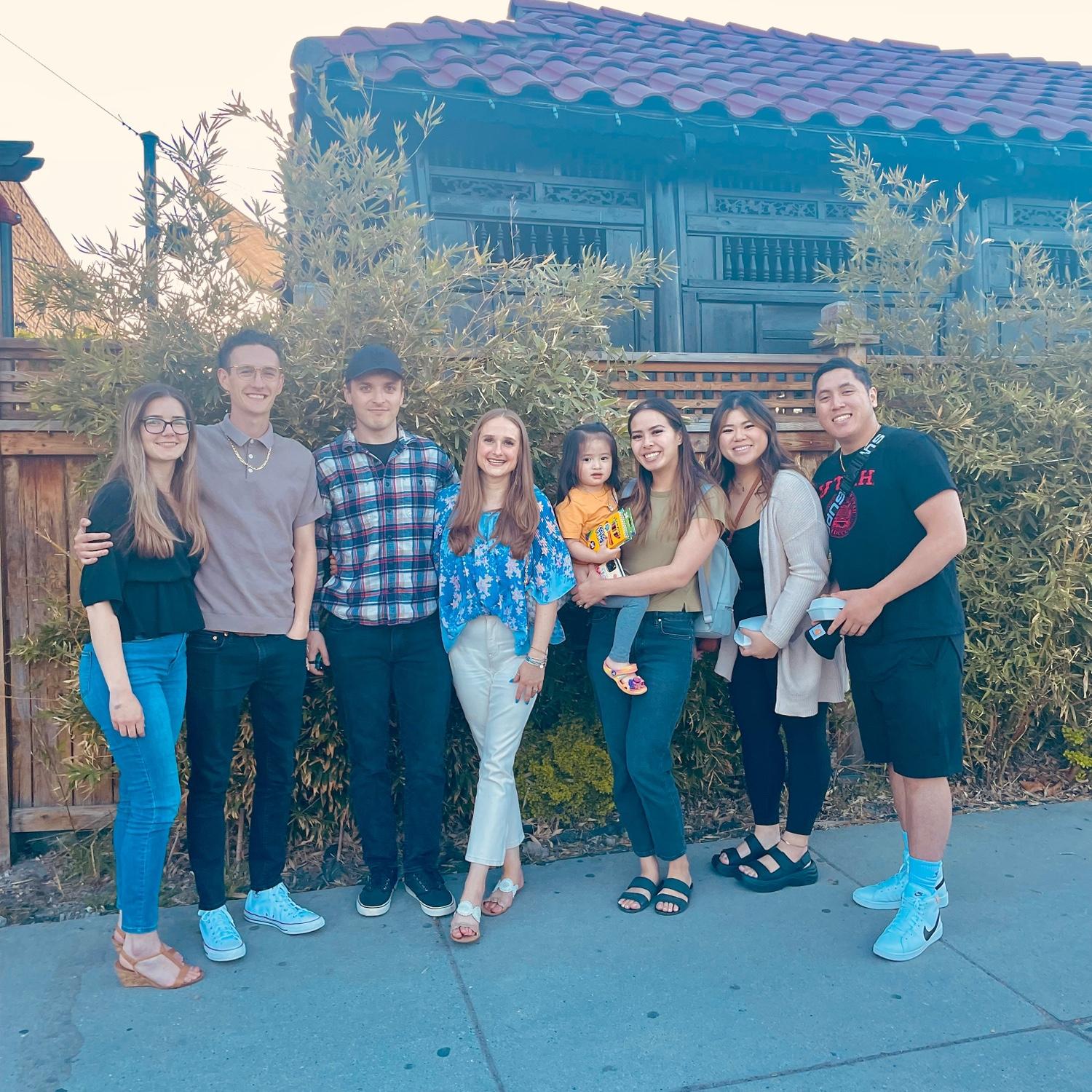 Brooke’s birthday dinner with friends