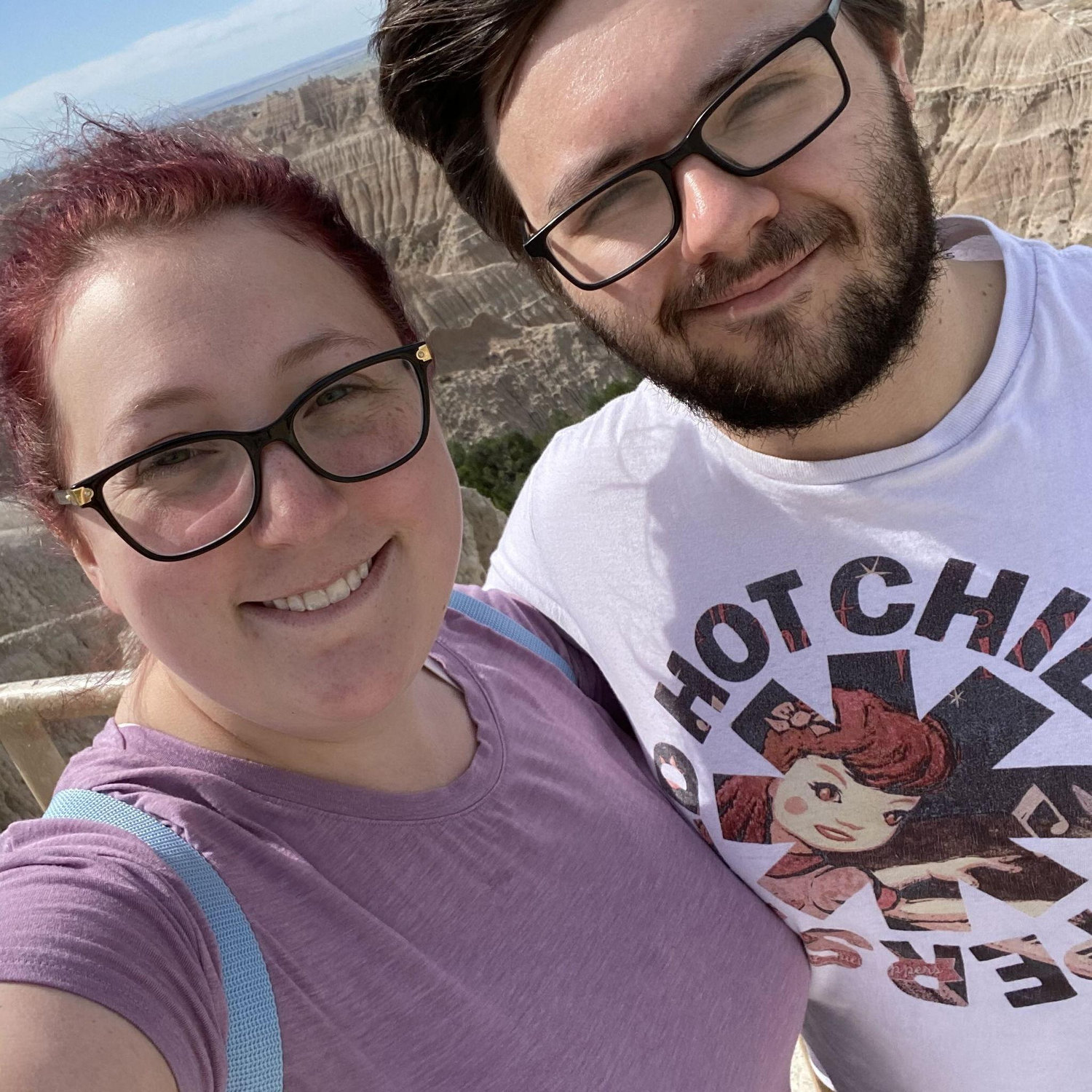Our first trip together at Badlands