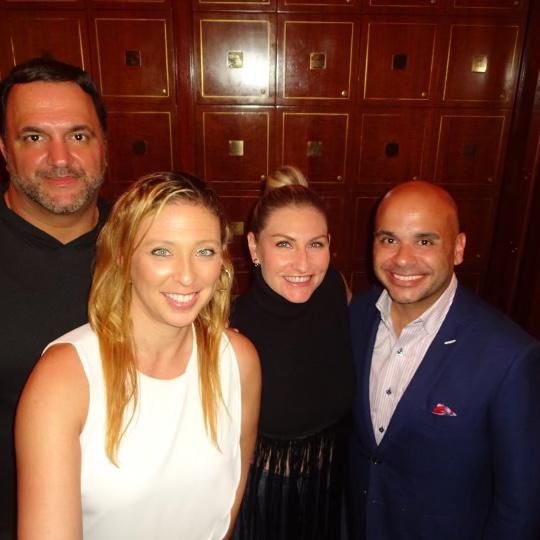 Meeting great friends Kyla and Mike in NYC