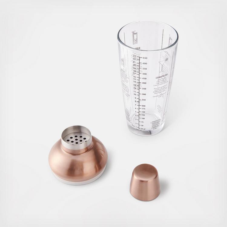 HOUDINI 5PC SHAKER AND SHOT CUP SET