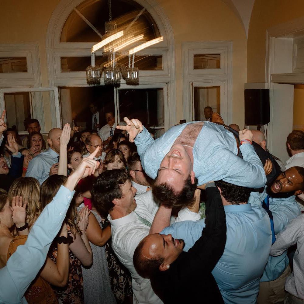 & end the night with some crowd surfing, of course!